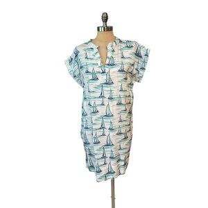 Jaye's Studio Sail Away Day Dress Sleep Shirt Pajamas NWT Large 14 16